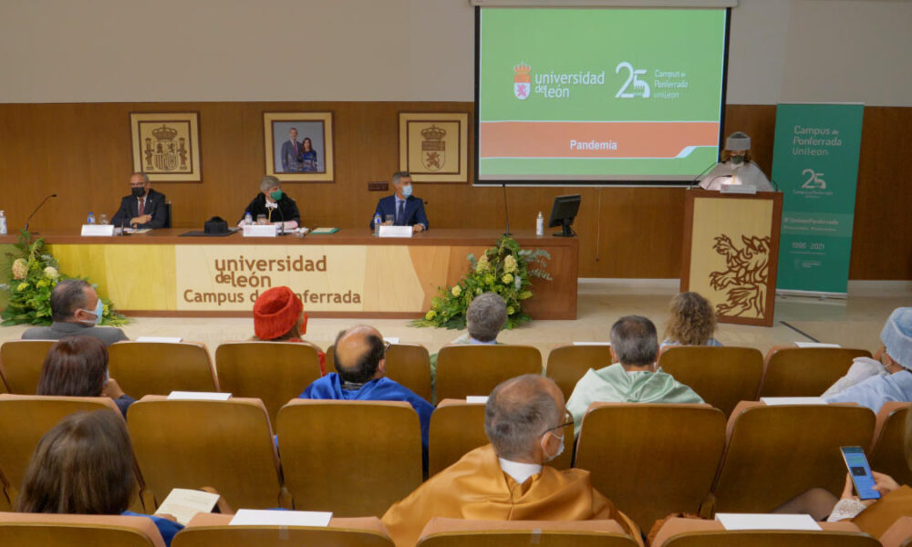 El Campus De Ponferrada Celebra El Solemne Acto De Apertura De Curso