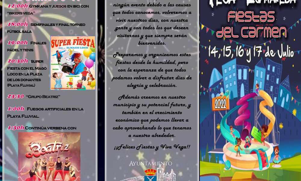 Vega De Espinareda Se Prepara Para Celebrar Las Fiestas Del Carmen