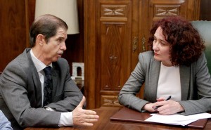 Francisco Marín y Gloria Fernández Merayo. Foto: Raúl C.